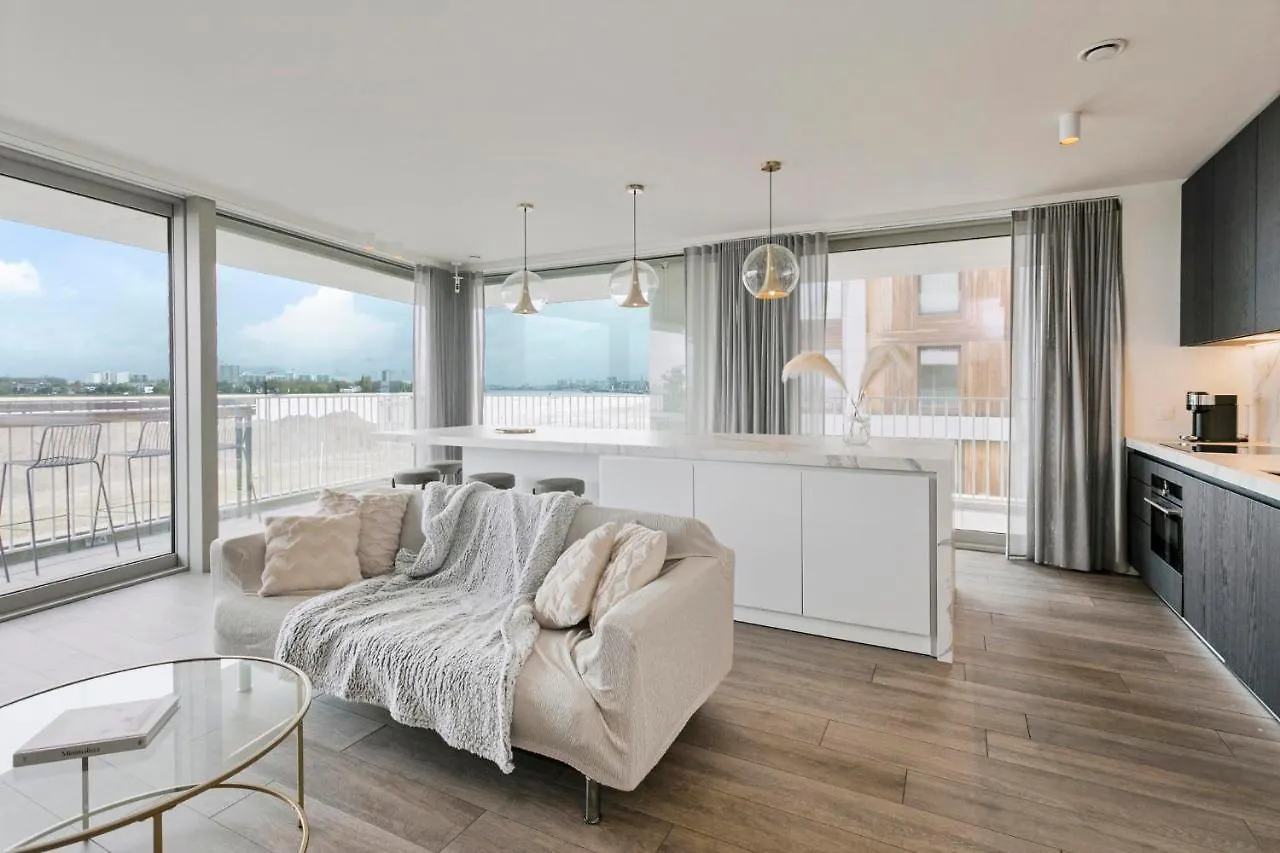 Luxe-Appartement Aan De Schelde Antwerpia