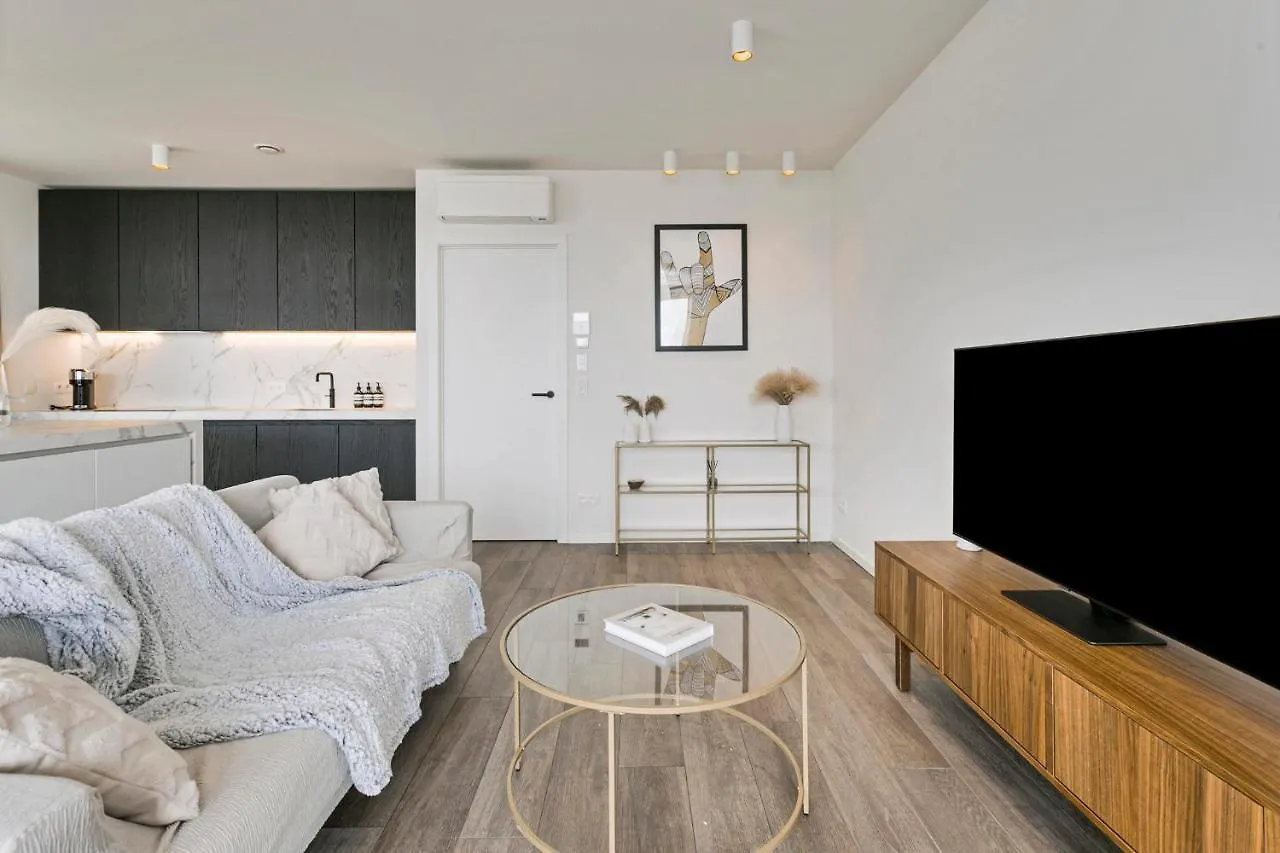 Luxe-Appartement Aan De Schelde Antwerpia Apartament