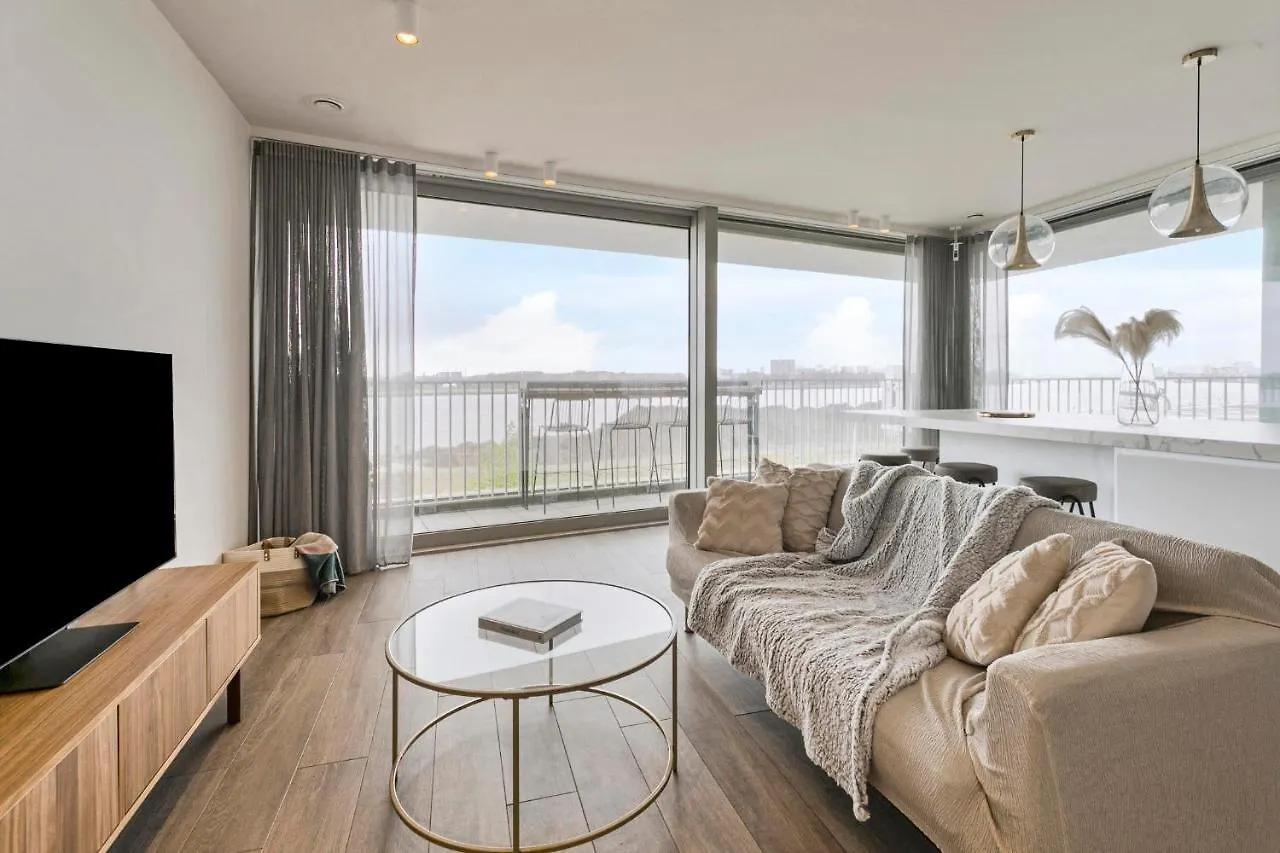 Apartament Luxe-Appartement Aan De Schelde Antwerpia