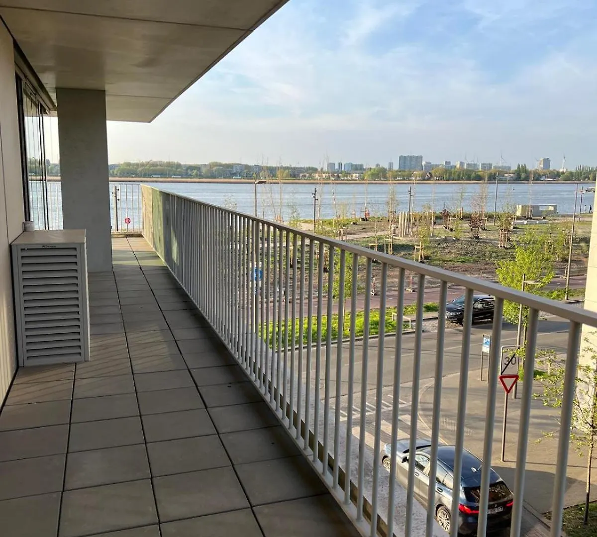 Apartament Luxe-Appartement Aan De Schelde Antwerpia